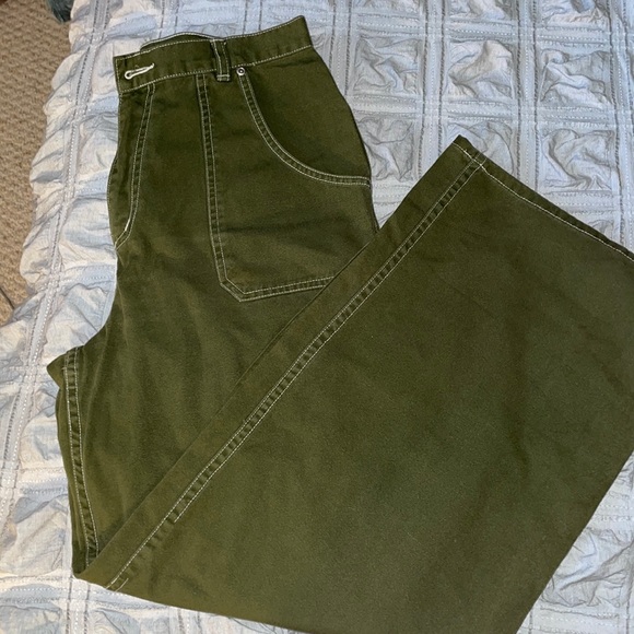 Express Pants - Express khaki Green Chino’s